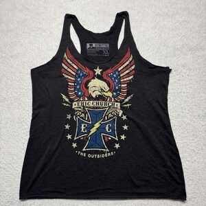 Eric Church The Outsiders Tank Top‎ Concert Shirt Black Women's Size XL